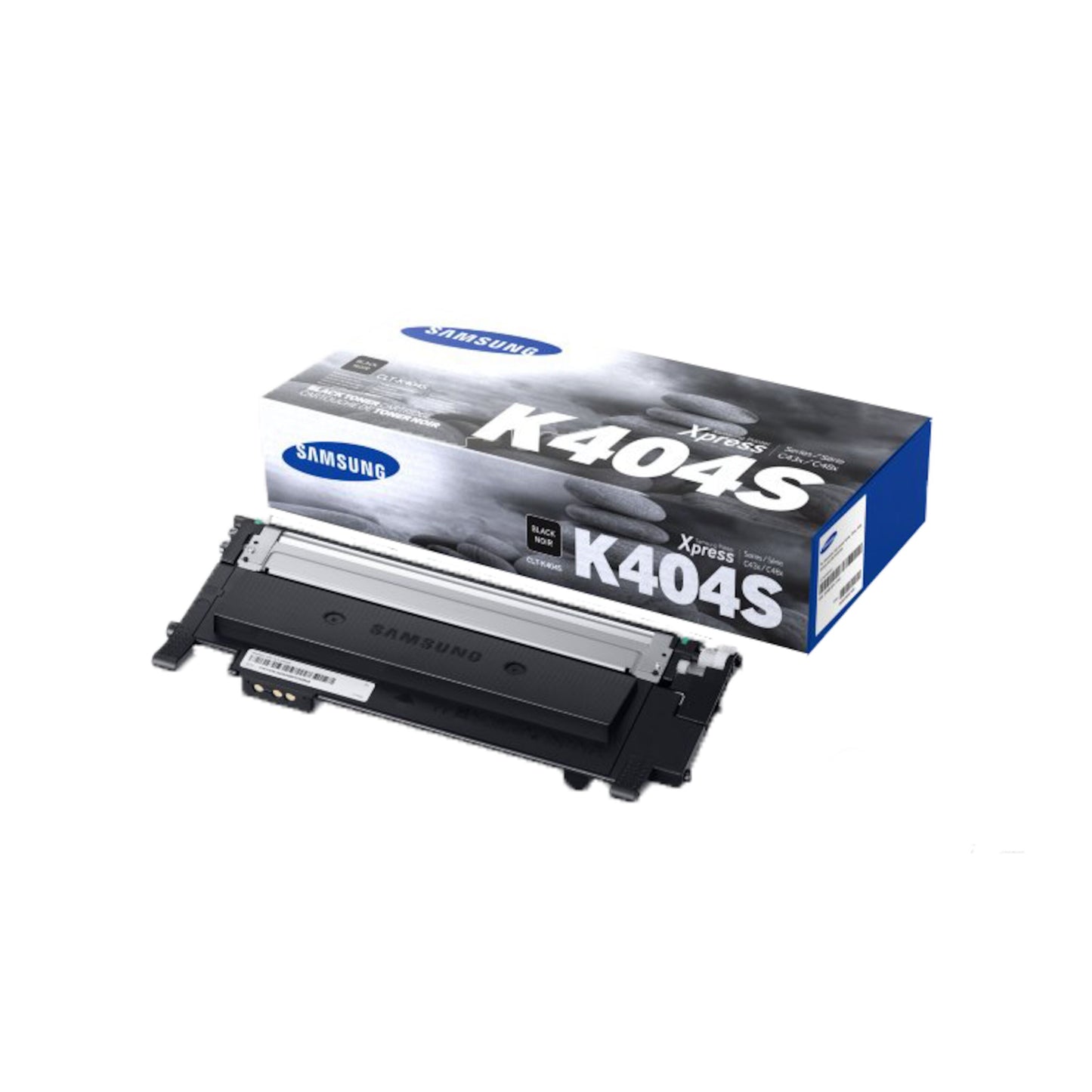 Samsung K404S sort tonerpatron i original Samsung emballage til laserprinter.