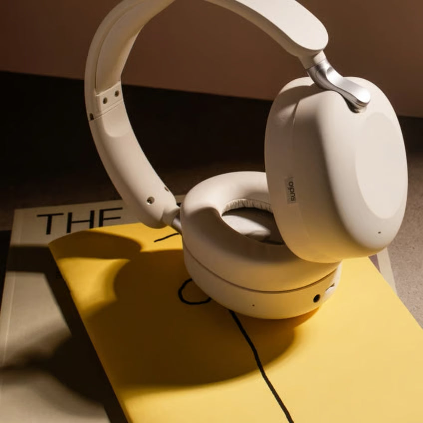Sudio K2 Pro trådløse over-ear-høretelefoner med ANC, Hvid