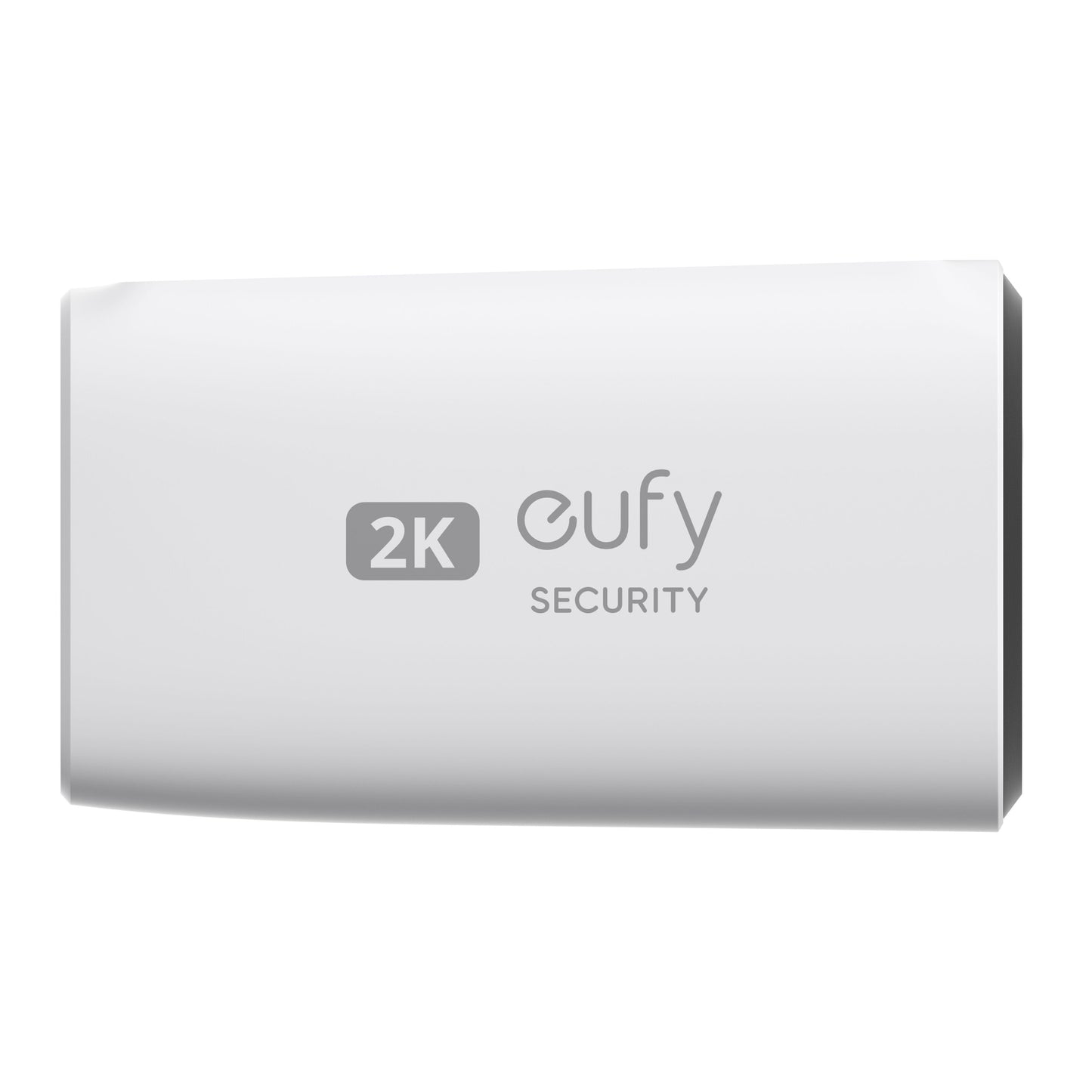 Eufy SoloCam S220 trådløst overvågningskamera, 2K-opløsning, hvid, rektangulær.