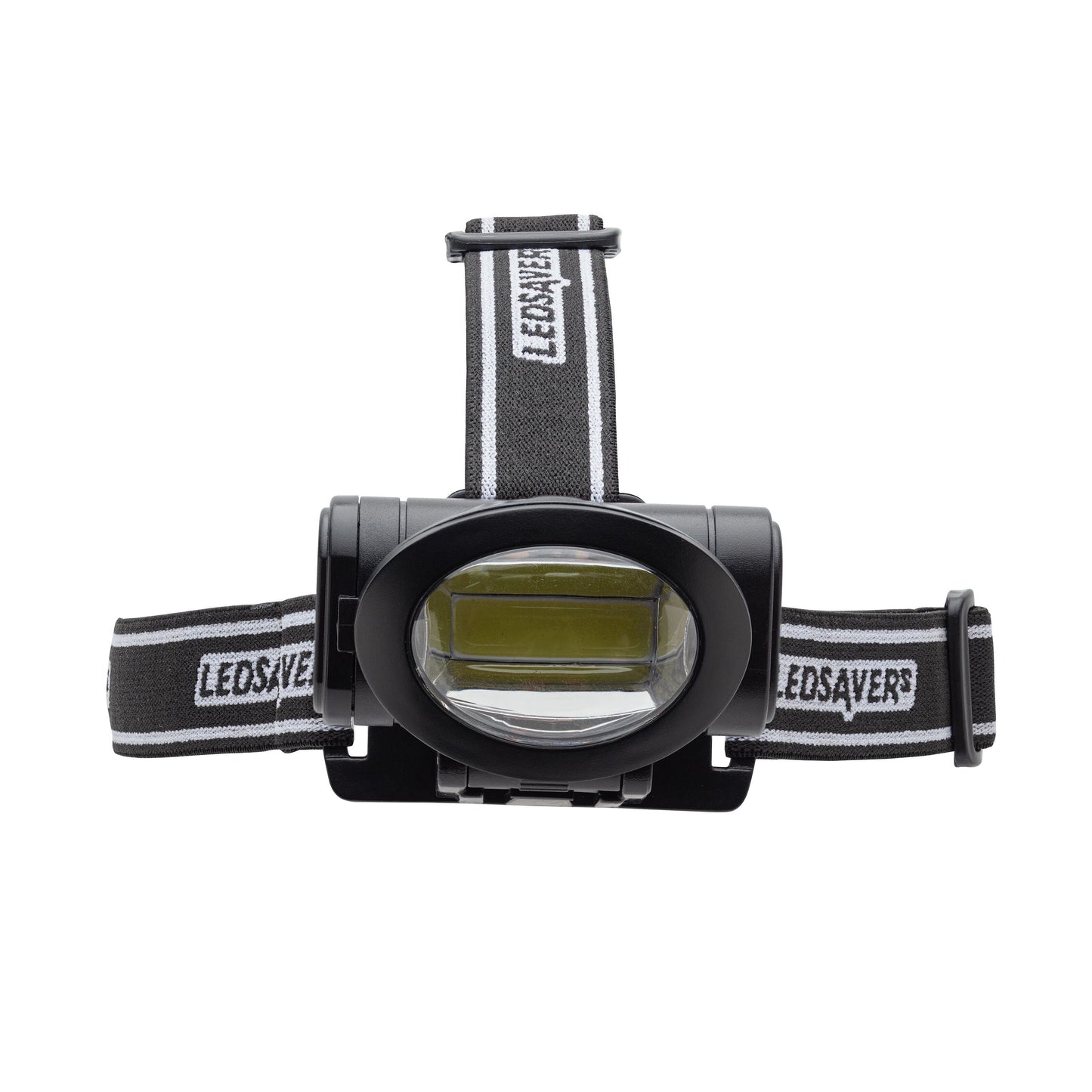 Ledsavers Pandelampe 3 W 170 lm sort LED pandelampe med justerbar rem, hvidt Ledsavers-logo og vandafvisende design.