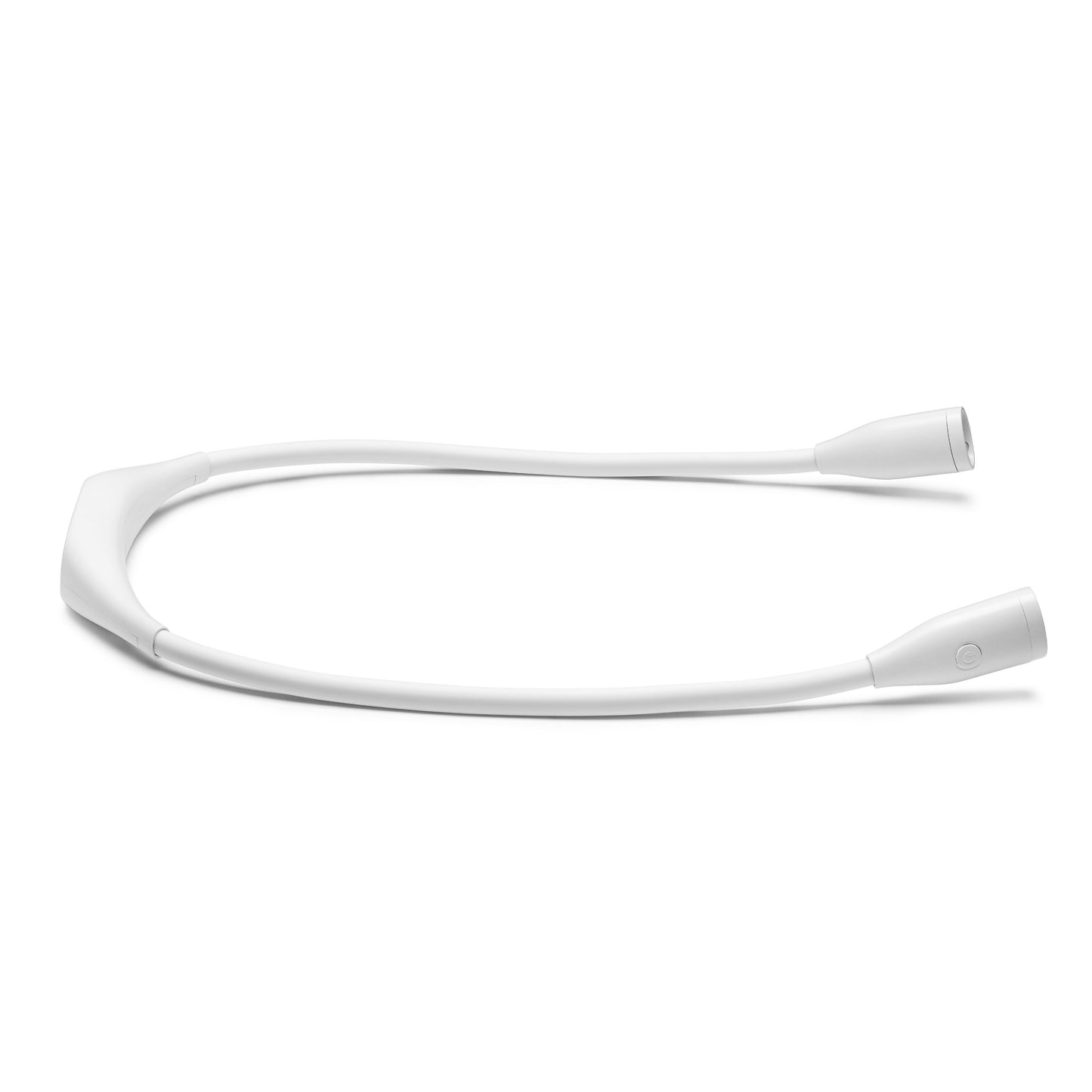 Luxorparts justerbar nakkelampe med to LED-lys for enden af båndet, bæres om halsen, genopladelig.