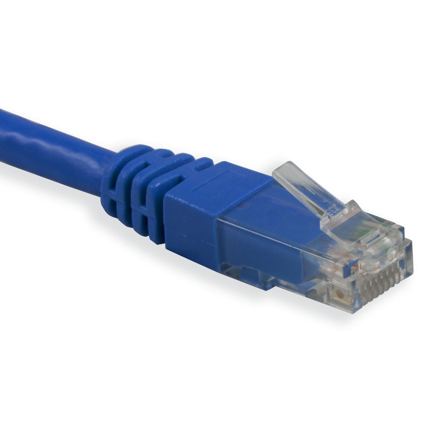 Luxorparts UTP-netværkskabel Cat. 6 blå 0,5 m med RJ45-stik.