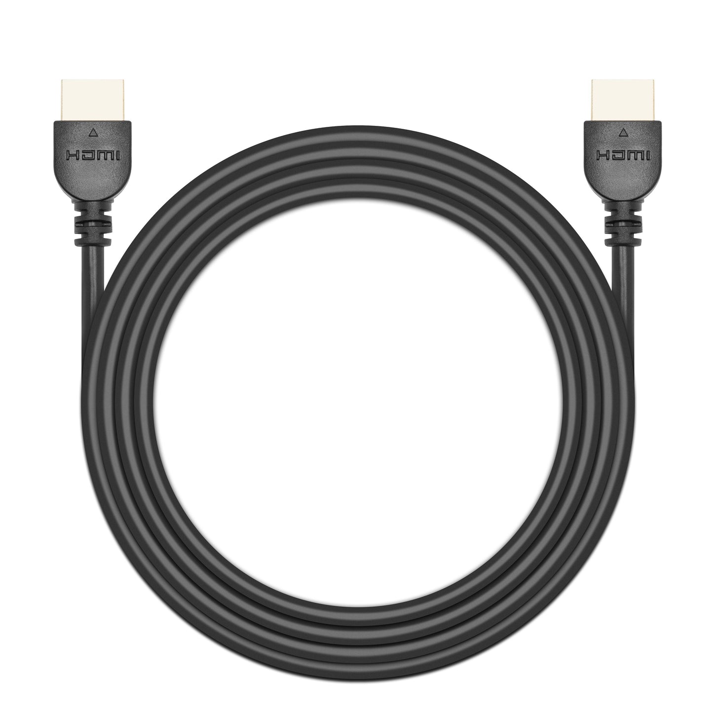 HDMI 2.0 kabel 3 m sort, synlige HDMI-stik i begge ender, understøtter 4K/60 Hz Ultra HD.