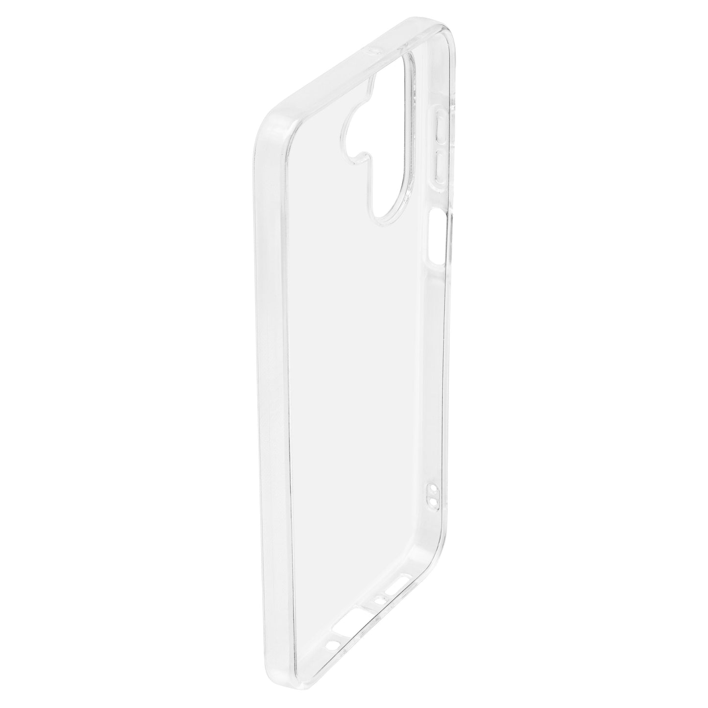 Linocell Second skin gennemsigtigt mobilcover til Samsung Galaxy A26 med præcise udskæringer til kamera, knapper og porte.