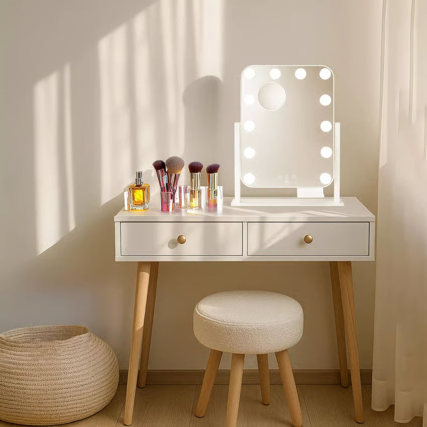 Wilfa Shine sminkespejl med LED-belysning