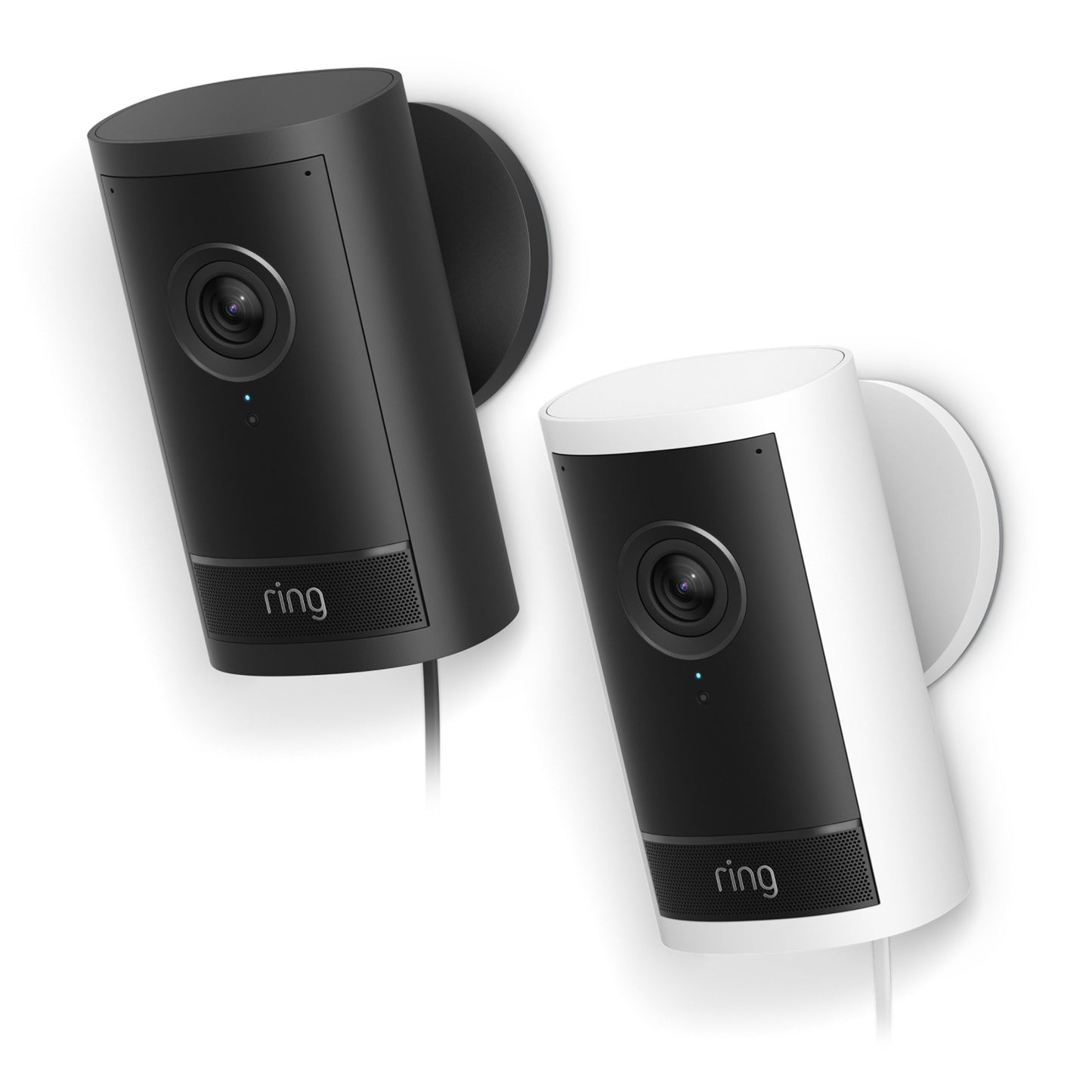 Ring Outdoor Cam Pro Plug-in - Retinal 4K overvågningskamera, Hvid