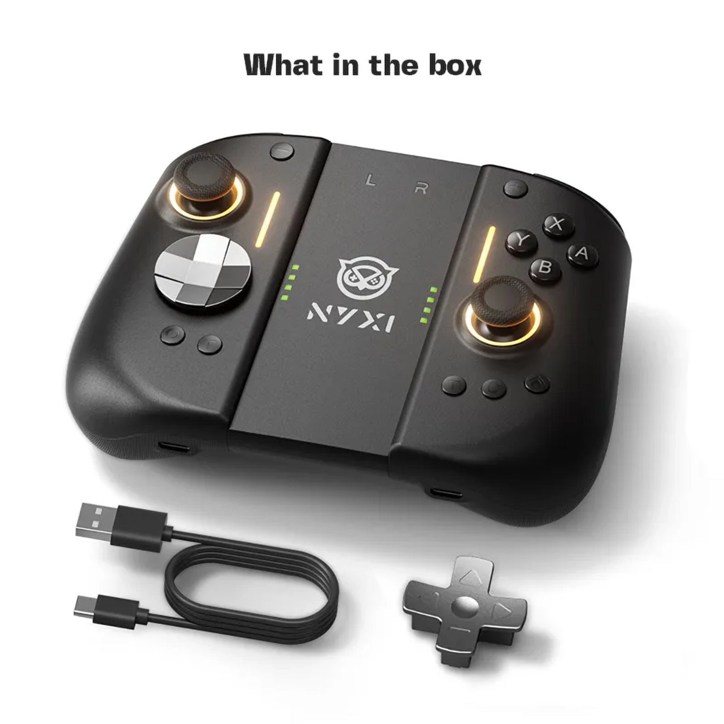NYXI Hyperion 3 trådløs JoyPad til Nintendo Switch 2, Sort