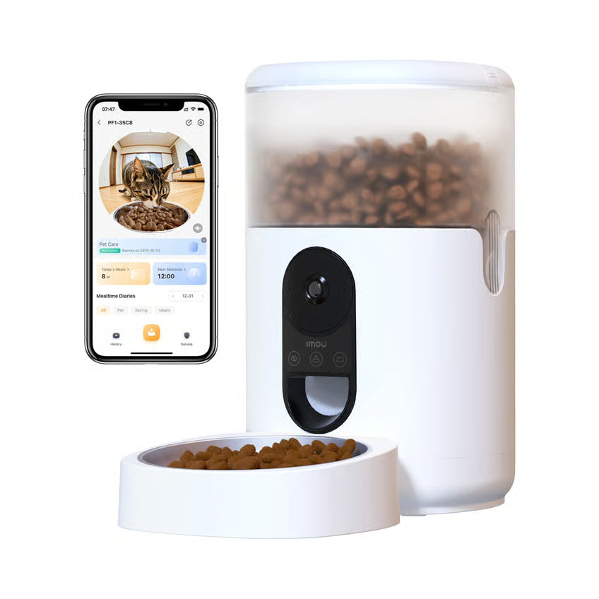 Imou Smart Pet Feeder PF1 foderautomat med 360°-kamera