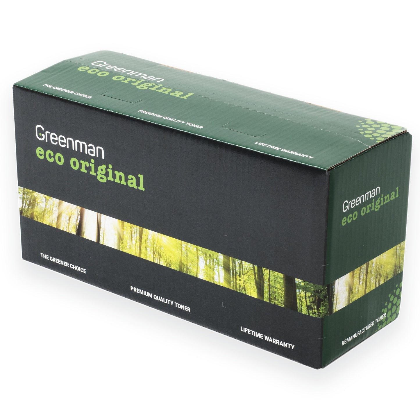 Grøn og hvid æske til Brother TN-241C Cyan tonerpatron, kompatibel med Brother printere, Premium Quality Toner.