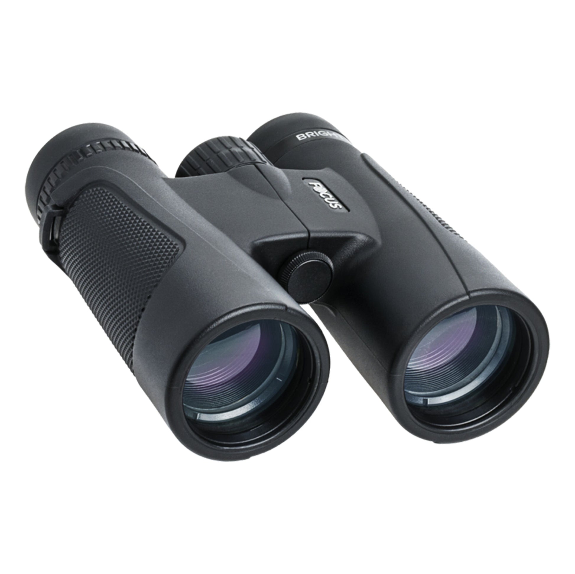 Focus Sport Optics Bright kikkert 8x42 med tekstureret greb, to okularer og store linser.