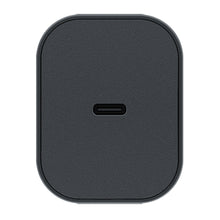 Nintendo Oplader til Nintendo Switch 2, mørkegrå rektangulær dock med afrundede hjørner og frontplaceret USB-C port.