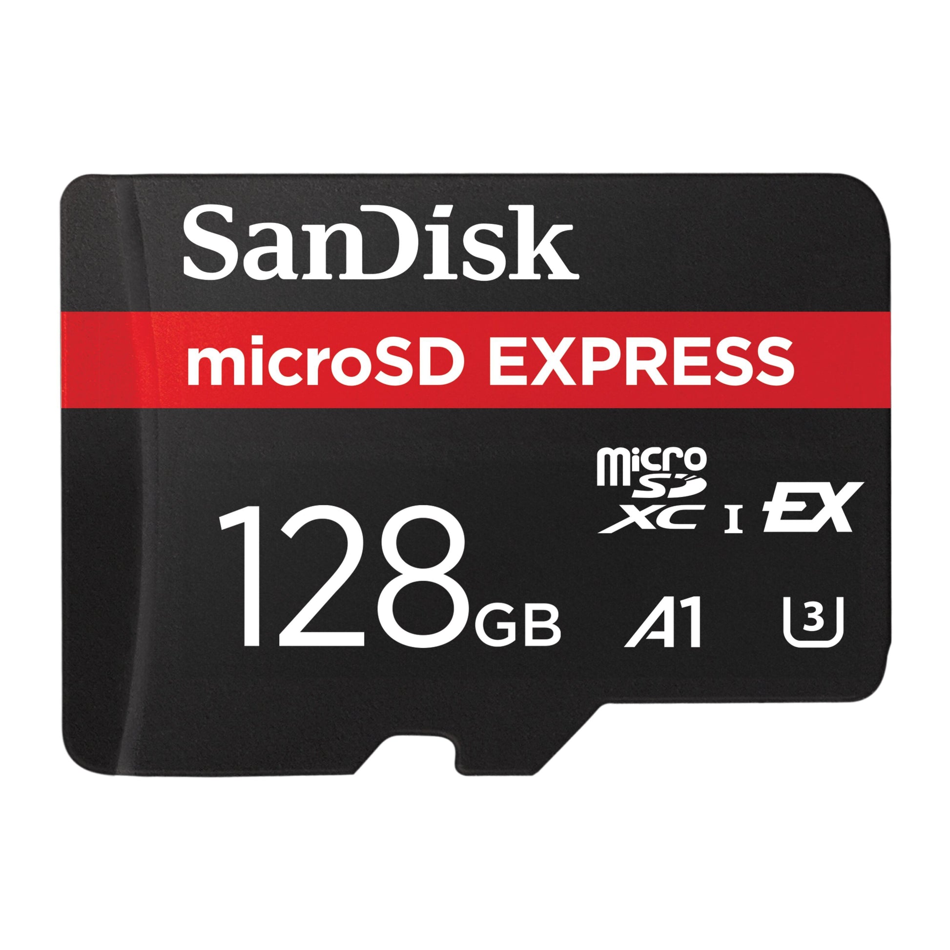 Sandisk microSD Express 128GB hukommelseskort UHS-I U3 A1.