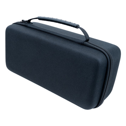 Nintendo Switch 2 Pung XL hardcase, sort, rektangulær med lynlås og tekstureret bærehåndtag til Switch 2.