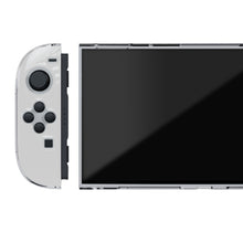 Nintendo hvid game controller med sorte knapper og mørk skærm, kompatibel med Nintendo Switch 2 Polycase.