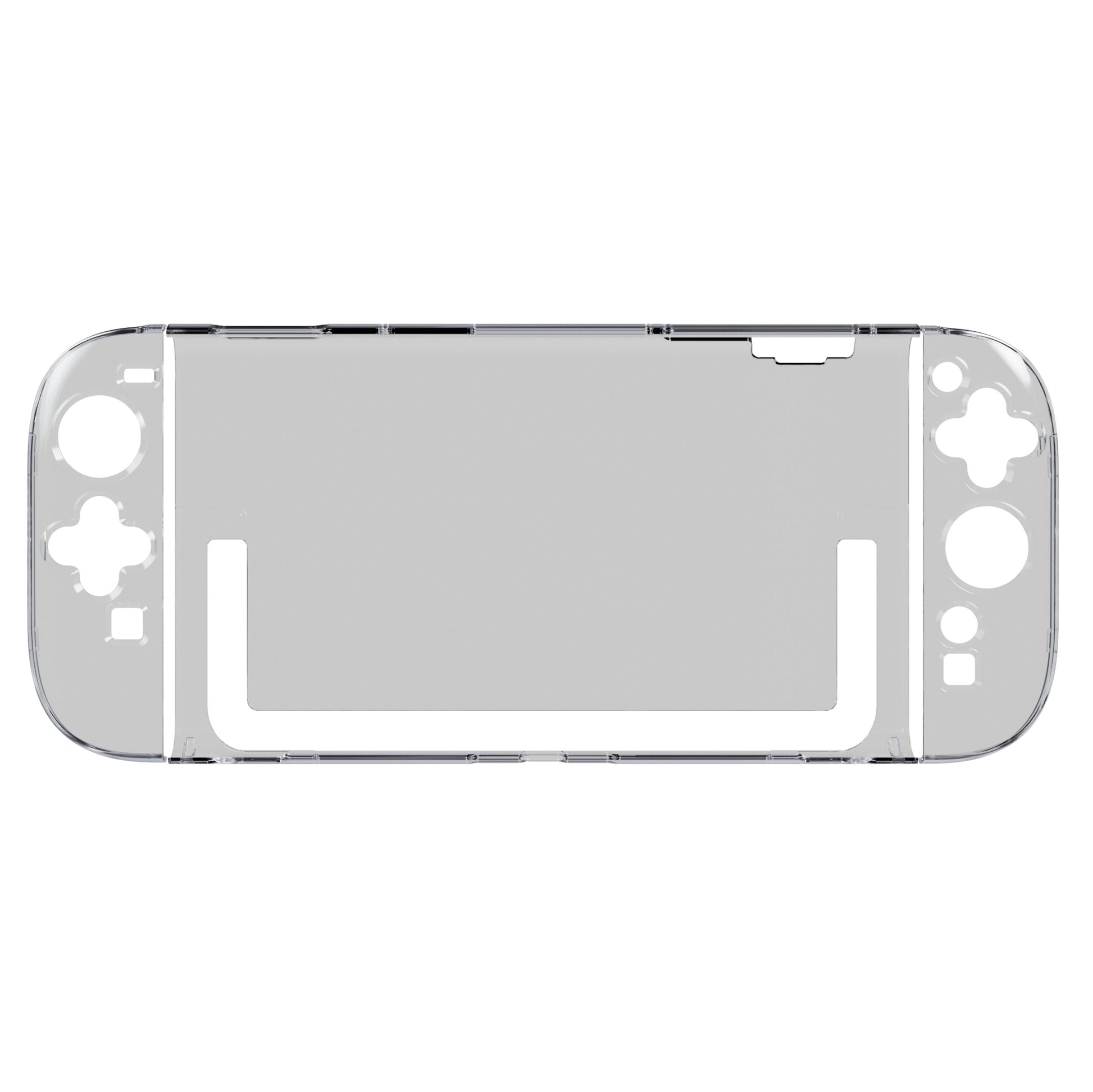 Nintendo Switch 2 Polycase, gennemsigtigt cover med præcise udskæringer til knapper, joysticks og skærm.