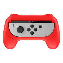 Nintendo Switch 2 Joy-Con Grip i rød med håndtag til Nintendo Switch Joy-Con controller.