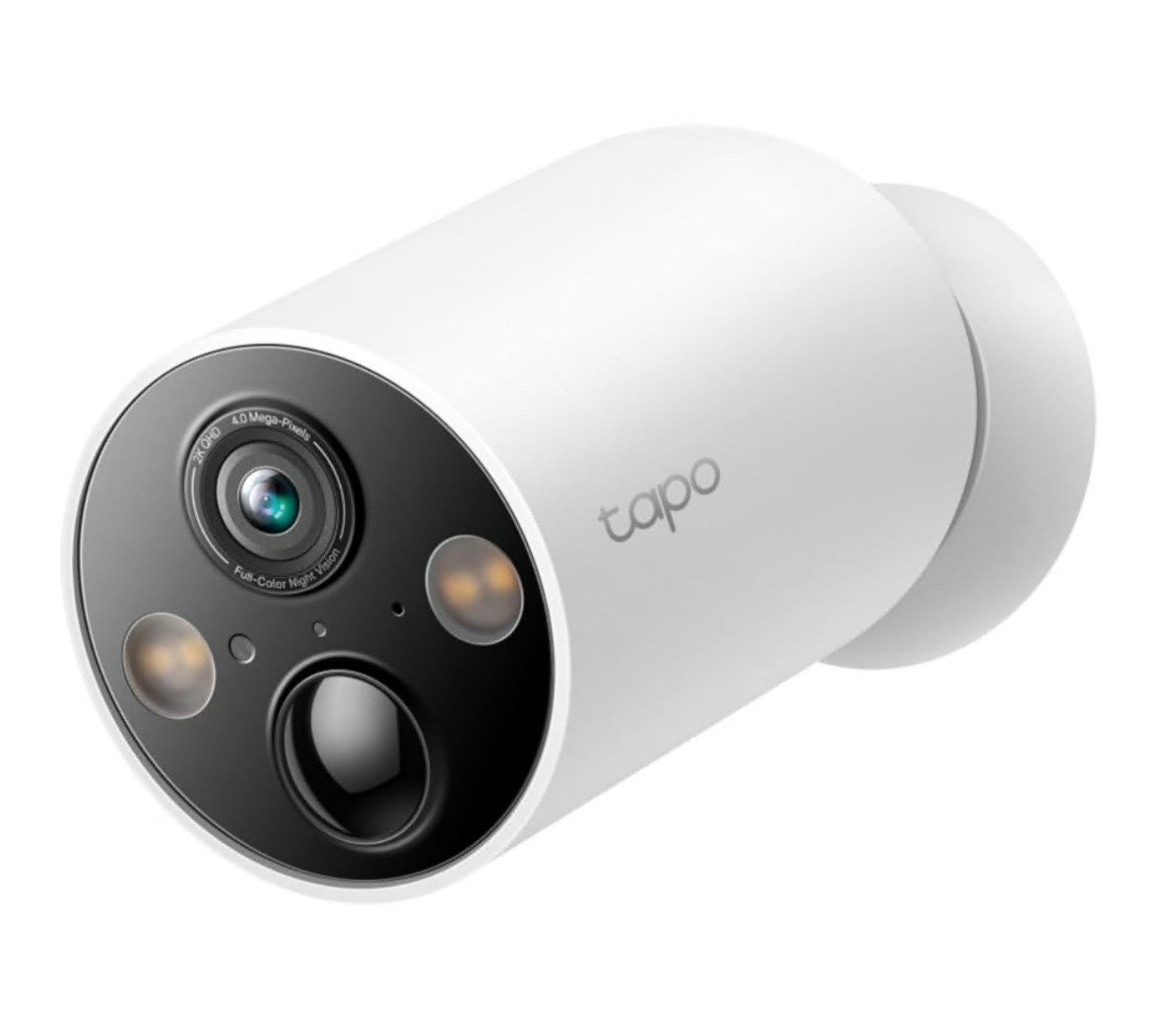 TP-Link Tapo C425 4 stk udendørs kamera med 2K QHD linse, farve nattesyn og bevægelsessensor, batteridrevet.