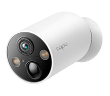TP-Link Tapo C425 4 stk udendørs kamera med 2K QHD linse, farve nattesyn og bevægelsessensor, batteridrevet.