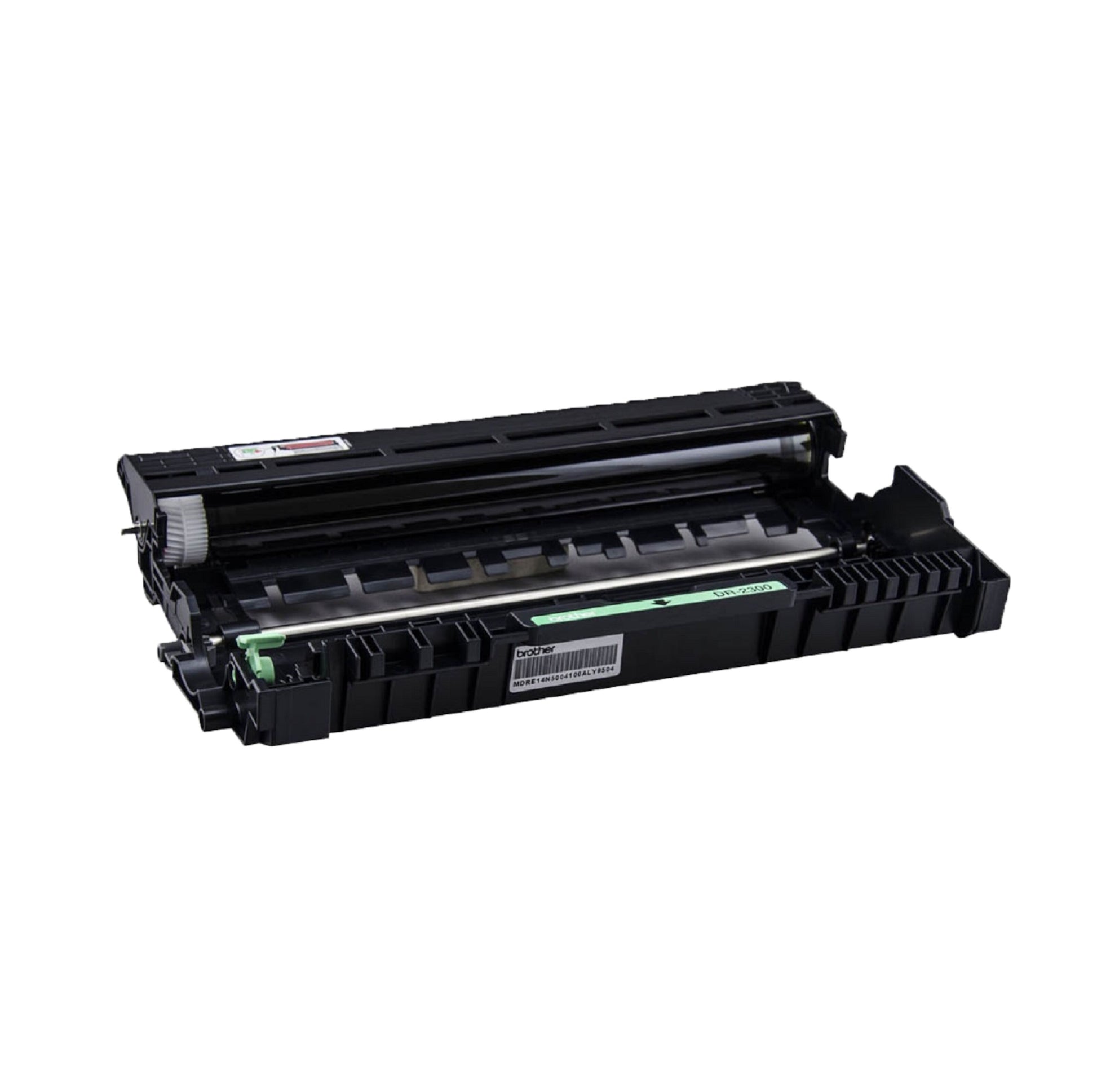Brother DR2300 sort tromleenhed med synligt label og komponenter, kompatibel med Brother-printere.