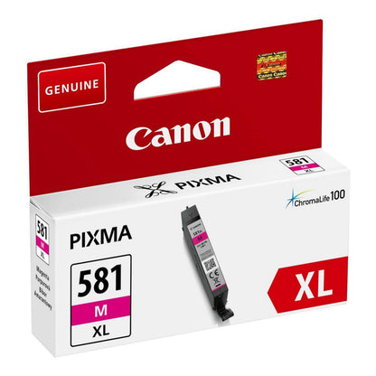 Canon CLI-581XL blækpatron magenta med emballage.