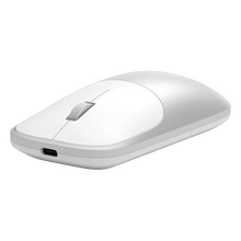 Satechi Slim EX Mus i sølv med rullehjul, USB-C-port foran og Bluetooth 5.3.
