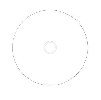 Verbatim CD-R Inkjet 50-pak hvide blanke skiver med lille centerhul til inkjetprint.