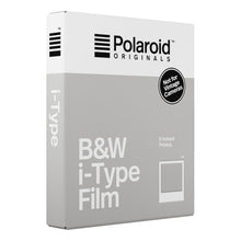 Polaroid i-Type sort/hvid film til Polaroid Now og Onestep 2, grå/hvid æske, 8 billeder, ikke til vintagekameraer.