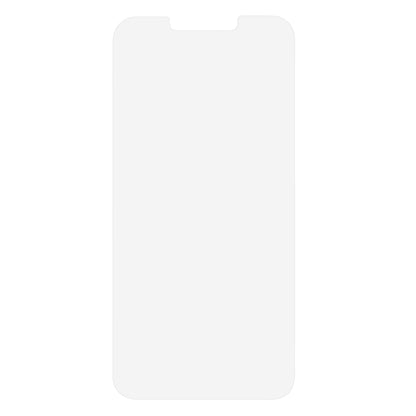Skærmbeskyttelse Elite Extreme til iPhone 13/13 Pro/14/16e på smartphone med hvidt display og afrundede hjørner.