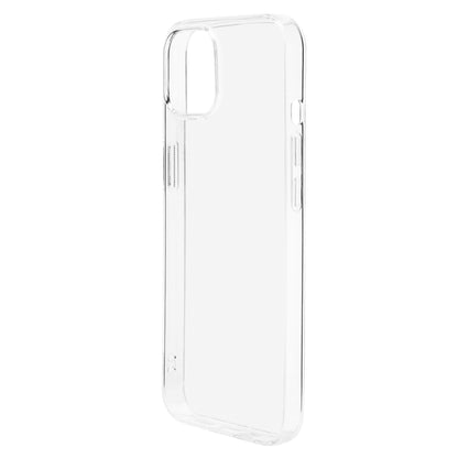 Linocell Second skin mobilcover til iPhone 13 Mini transparent fleksibelt materiale præcise udskæringer til knapper og kamera.