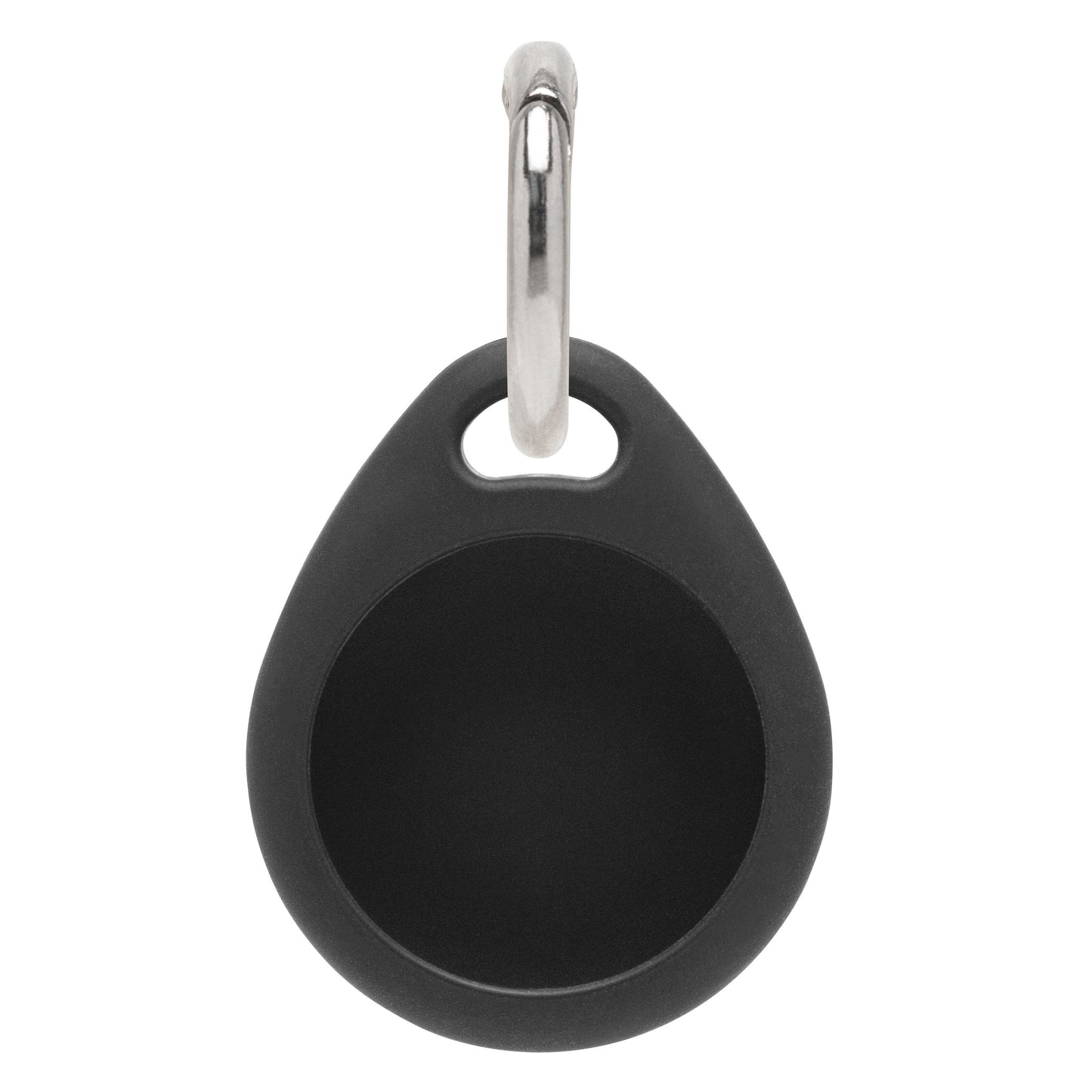 AirTag nøglering sorterer TPU-plast dråbeformet holder med metalring til AirTag eller token.