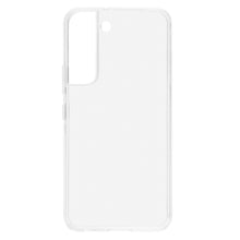 Linocell Second Skin mobilcover til Samsung Galaxy S22, transparent, præcise udskæringer til kamera og knapper.