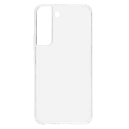 Linocell Second Skin mobilcover til Samsung Galaxy S22, transparent, præcise udskæringer til kamera og knapper.