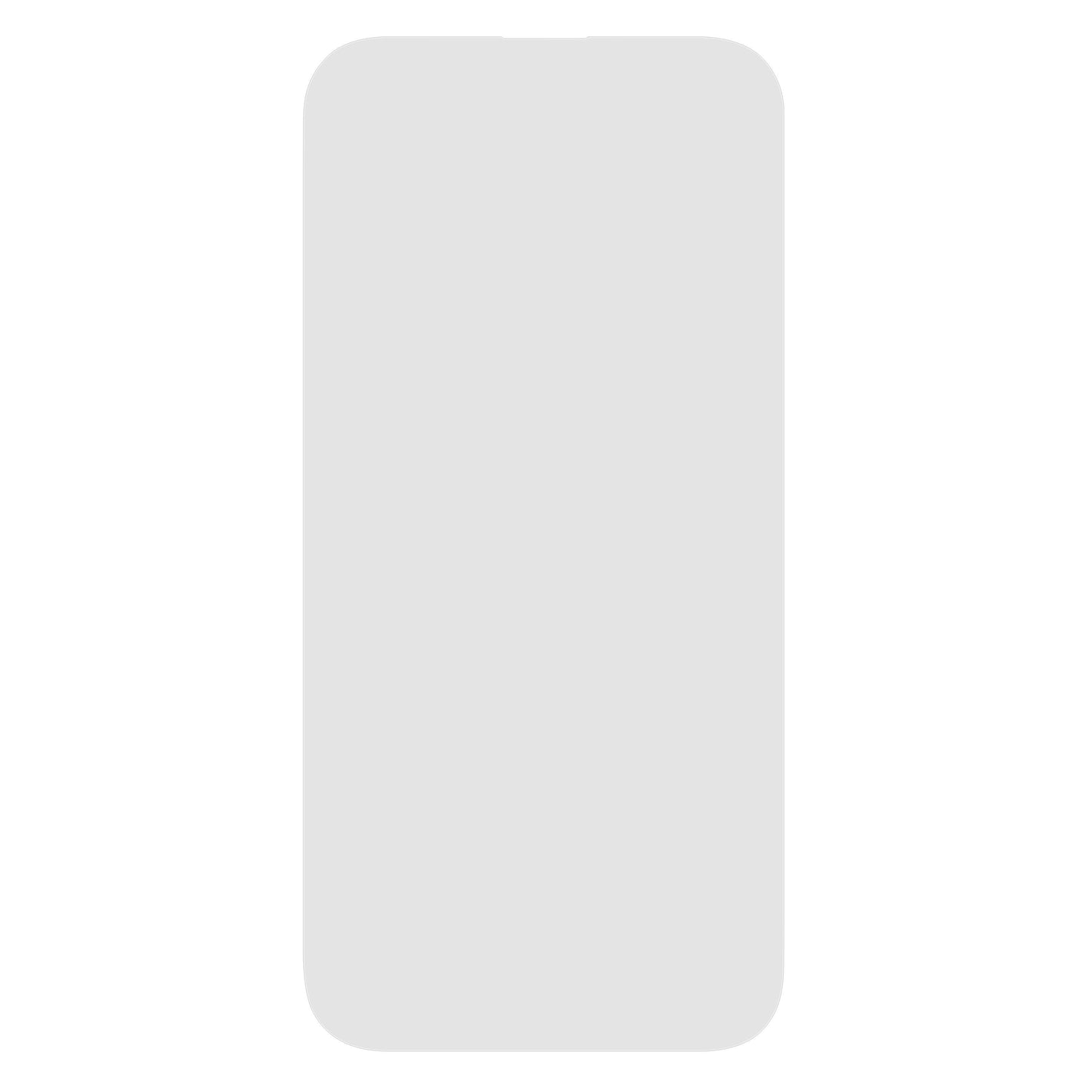 Linocell Elite Extreme skærmbeskyttelse til Samsung S25, lys grå, centralt placeret med afrundede hjørner.