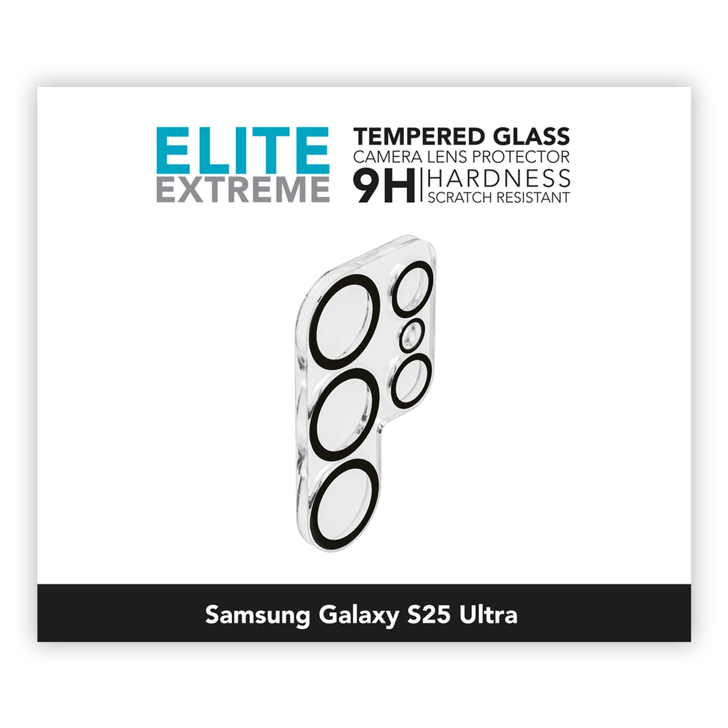 Kamerabeskyttelse til Galaxy S25 Ultra beskytter kameralinsen og sikrer klart udsyn.
