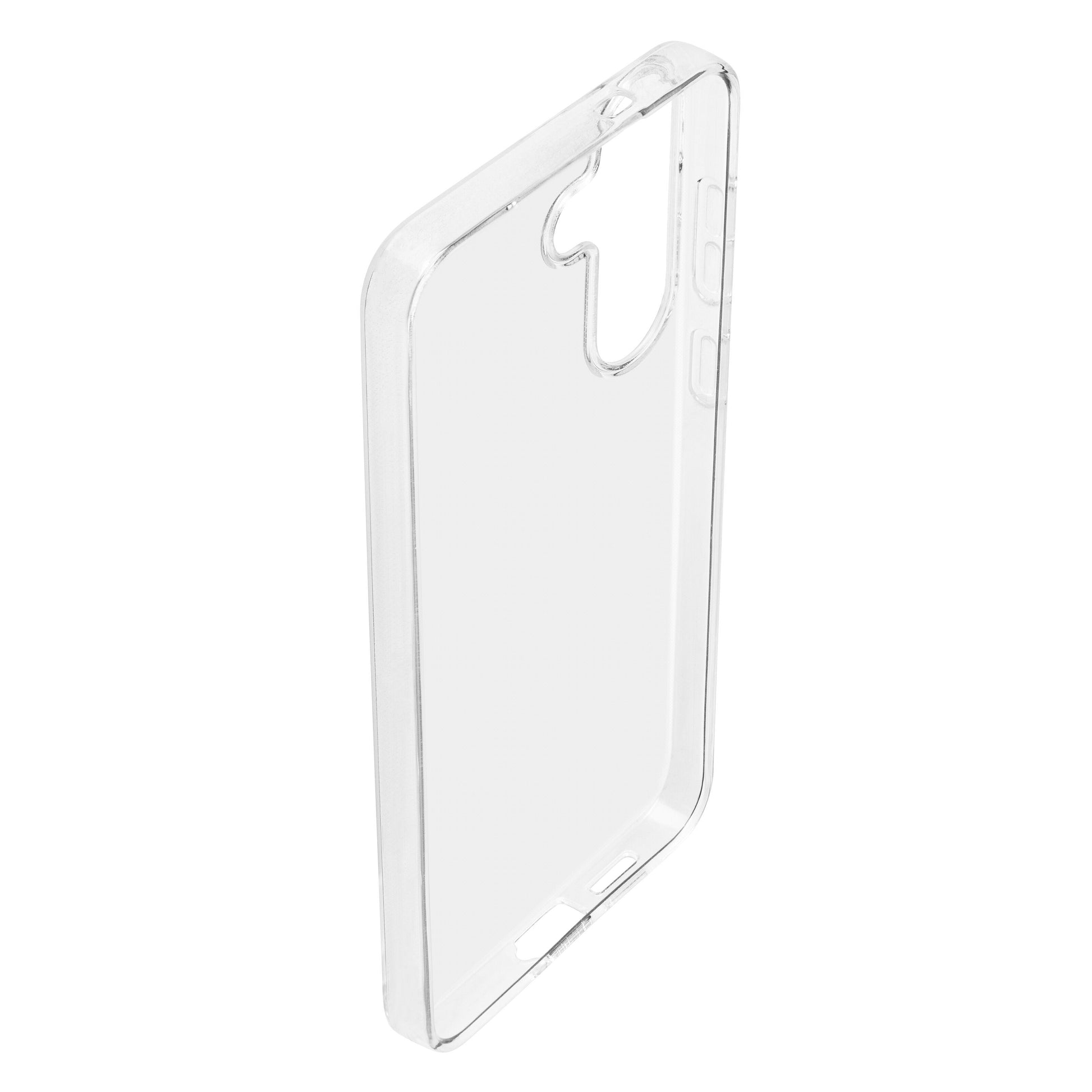 Second skin mobilcover til Samsung Galaxy S25 Plus ekstra tyndt med præcise udskæringer til kamera, knapper og porte.