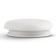 Housegard Pebble røgalarm hvid, rund, glat og let buet design.