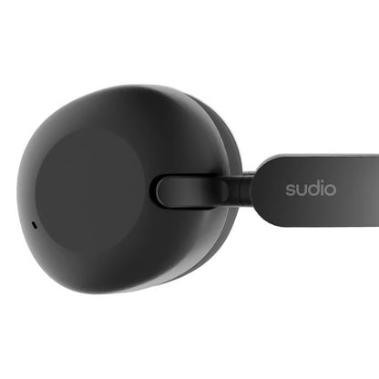 Sudio K2 trådløse over-ear-høretelefoner, Sort