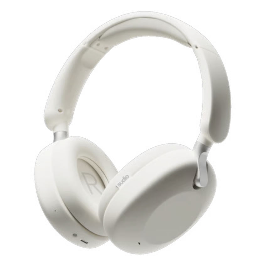 Sudio K2 Pro trådløse over-ear-høretelefoner med ANC, Hvid