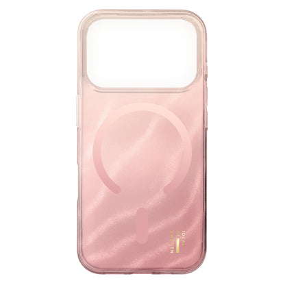 IDEAL OF SWEDEN Clear MagSafe Cover iPhone 17 Pro Max Rose Blush, transparent rosa med let skær og rektangulært kamerahul.