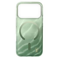 IDEAL OF SWEDEN Clear MagSafe Case - mobilcover til iPhone 17 Pro Max - Sage Green