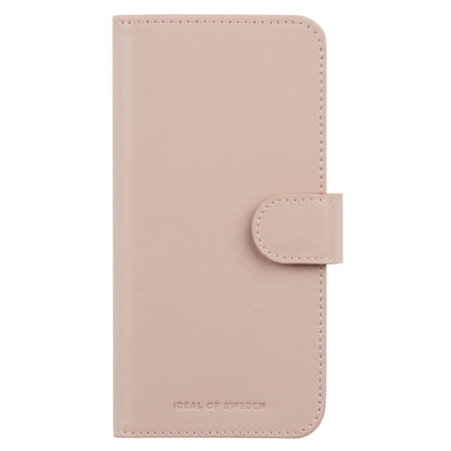 IDEAL OF SWEDEN Magnet Wallet+ pink pungcover i kunstlæder til Galaxy S26 Ultra med magnetlukning og logo nederst.