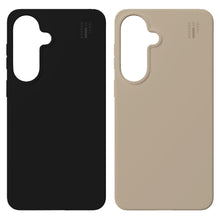 IDEAL OF SWEDEN silikone MagSafe covers til Galaxy S26, sort og beige, med kamerahul og IDEAL OF SWEDEN-logo.