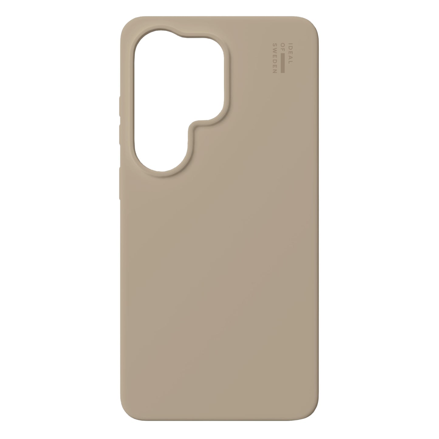 IDEAL OF SWEDEN Silikone MagSafe Cover til Galaxy S26 Ultra, Perfect Beige, mat overflade, præcise udskæringer, diskret logo.