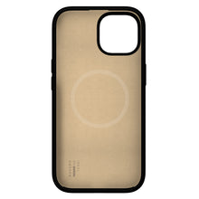 IDEAL OF SWEDEN Silicone MagSafe Cover sort, cover til iPhone 13/14/15/16 med MagSafe og synligt brandlogo.
