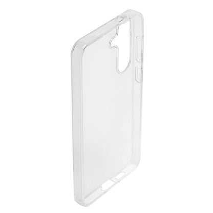Linocell Second skin klart gennemsigtigt mobilcover til Samsung Galaxy S24 Plus med udskæringer og standfunktion.