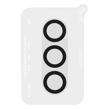 Linocell Elite Extreme linsebeskyttelse til Galaxy S24 Plus, transparent, rektangulær, tre udskæringer, markeringer på siderne.