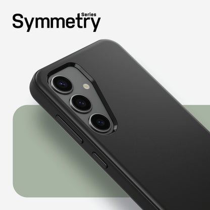 Otterbox Symmetry Robustt cover til Galaxy S24 sort med udskæring til triple kamera.