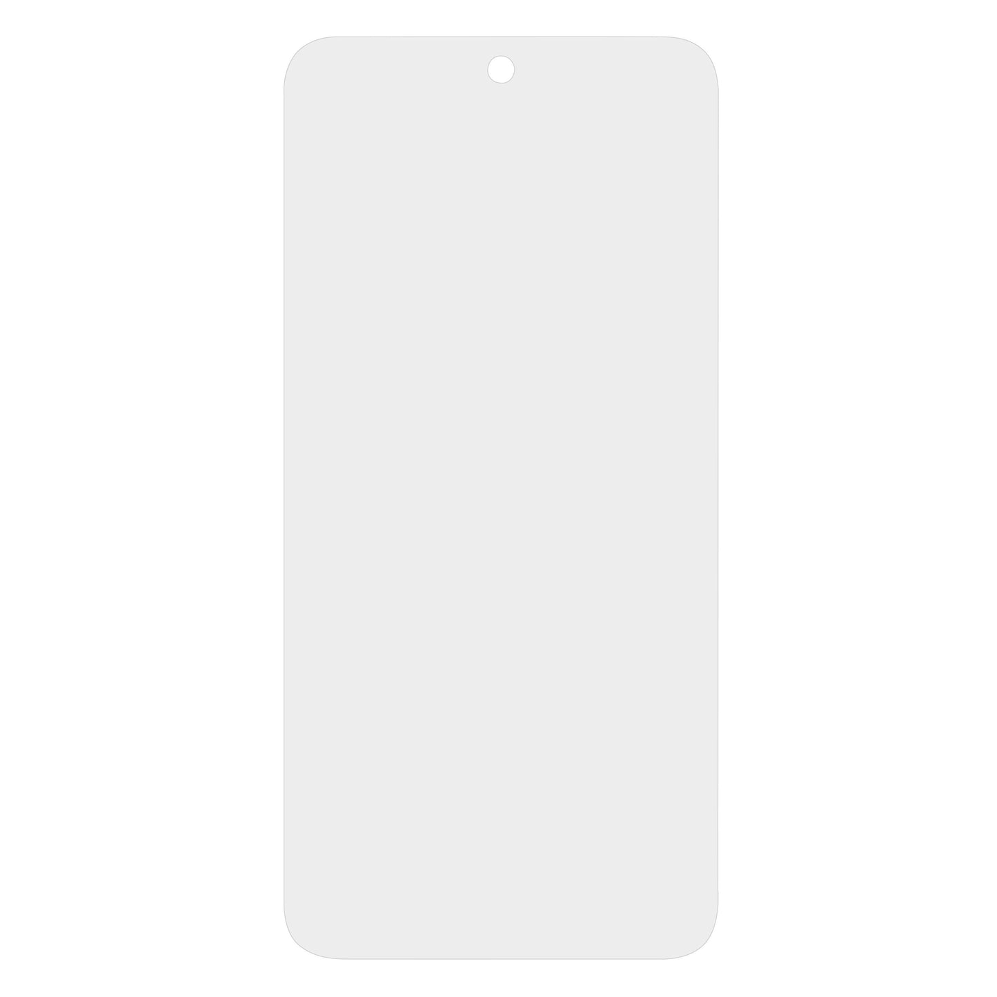 Elite Extreme Skærmbeskyttelse til Samsung A35/A55 gråt hærdet glas, vertikalt, afrundede hjørner, topudskæring.