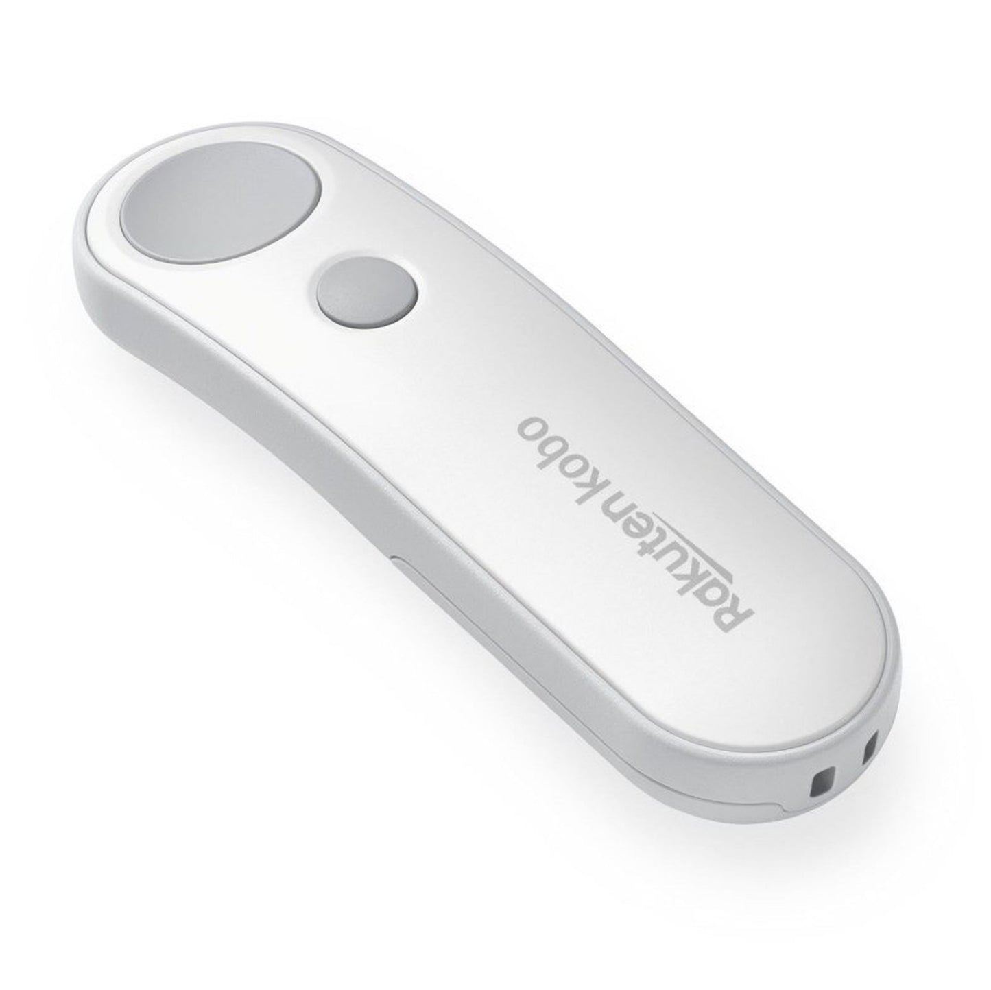 Kobo stylus i hvid med to grå knapper, kompatibel med Kobo Trådløs sideomskifter til Kobo e-læser.