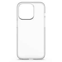 Second Skin ekstra tyndt cover til iPhone 14 Pro klar med forstærkede kanter og stort rektangulært kamerahak.